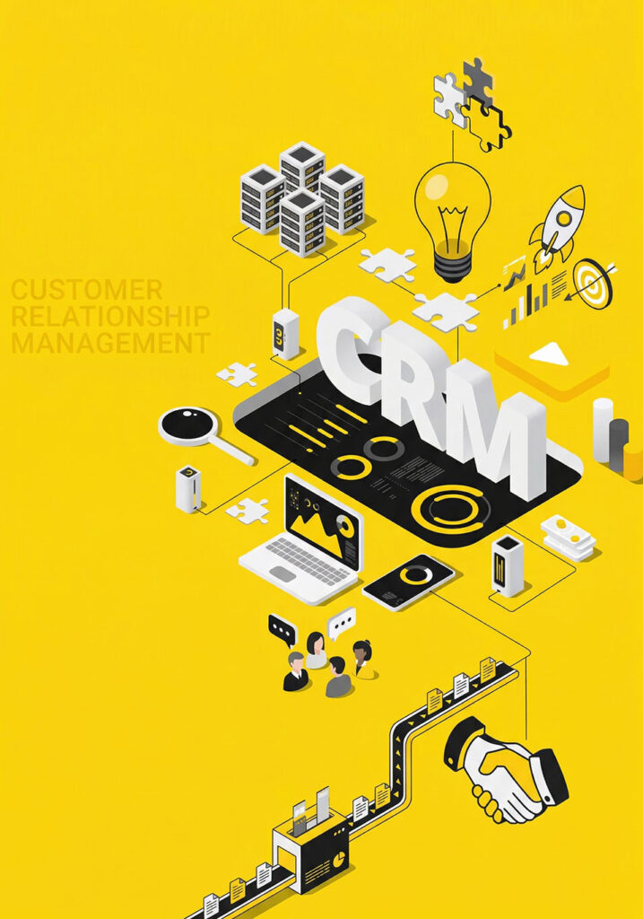 A photo representing the Customer Relationship Management