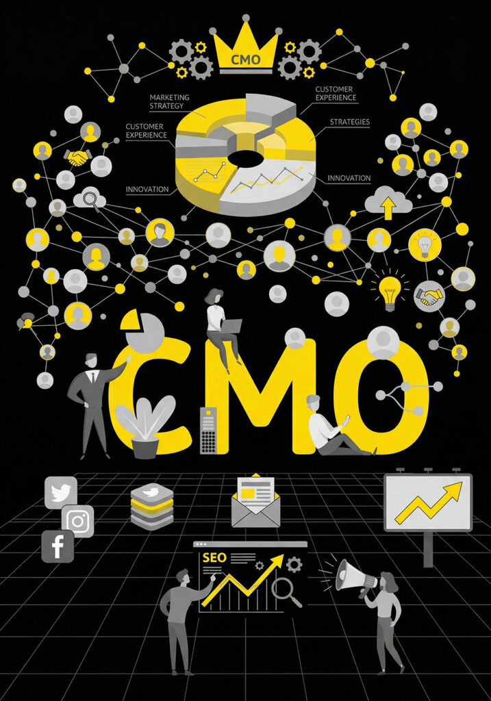 An infographic showing CMO and its extensions